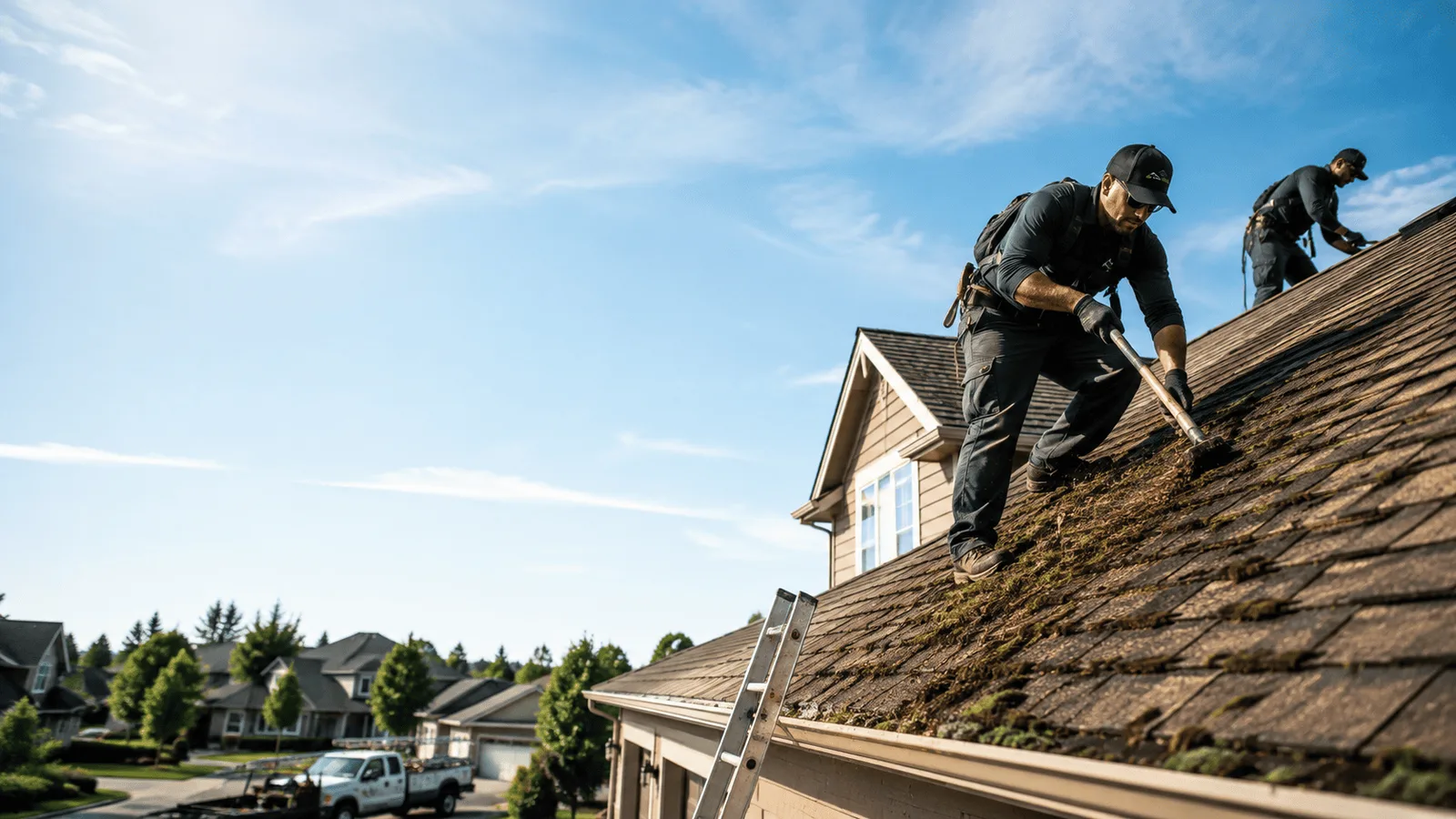Roof Moss Removal in Fletcher, NC near me